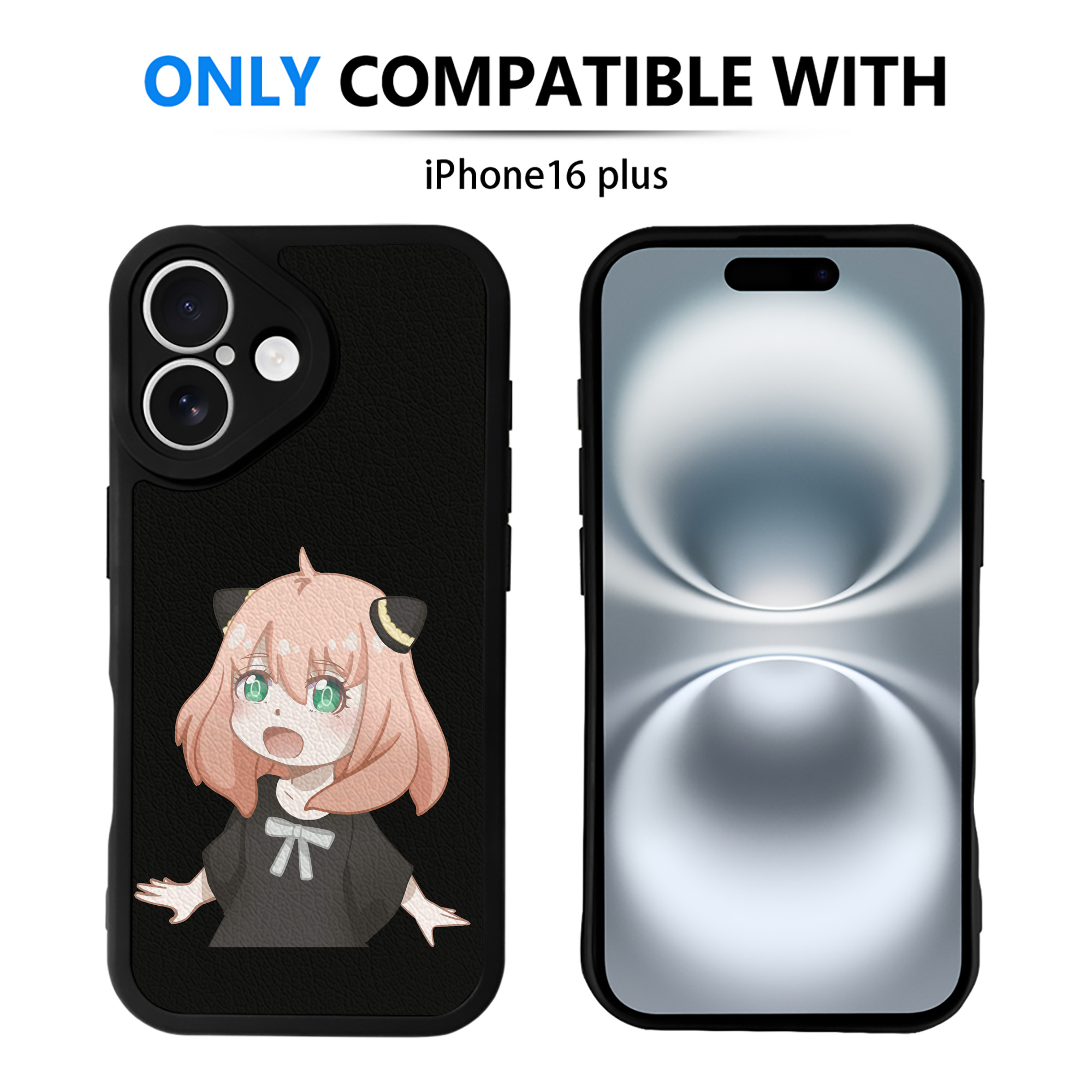 （画像用） SPY×FAMILY间谍家家酒 【iPhone 16シリーズ対応】シリコンスマホケース（レザー調） 材質：シリコン